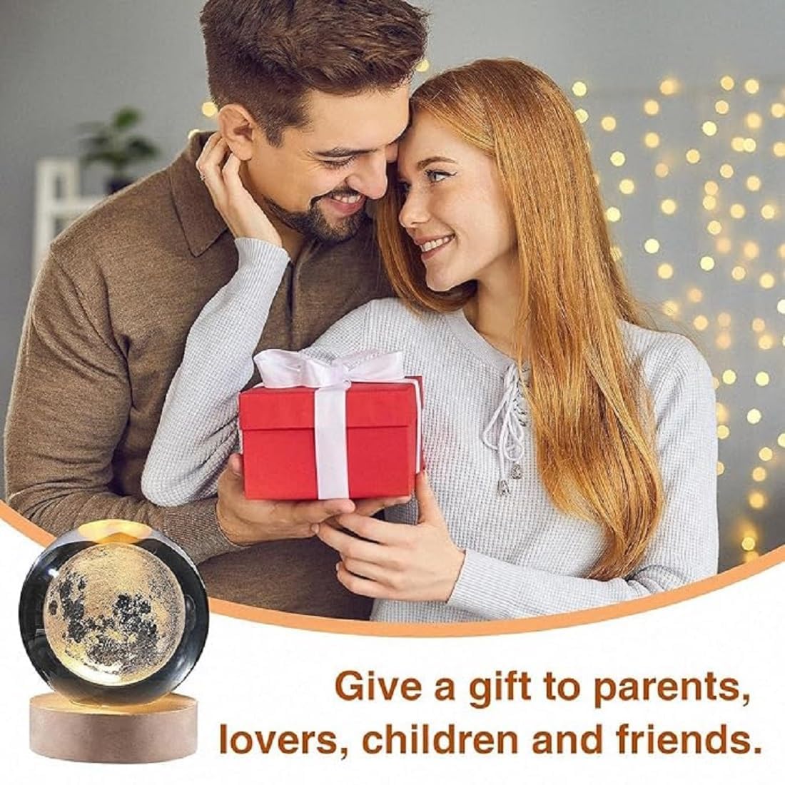 ROMJ Do It Yourself Aesthetic Tulip Cube Lamp – 20 LED Flowers for Desktop, Bedroom & Living Room Décor Best Birthday Gift