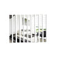 10pcs/Mirror Lines Acrylic 3D Wall Sticker Living Room Home Decoration Self-Adhesive Ceiling Waist Line Dining Room Wall Decoration