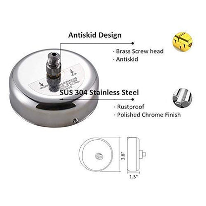 Stainless Steel Retractable and Lockable Cloths line-Set of 2