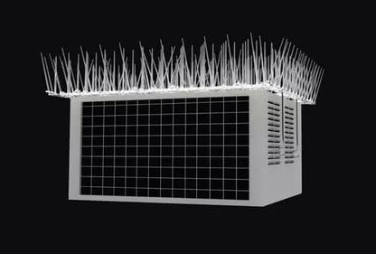 SpikeZone - Bird Spikes - Pigeon Control Spikes (Bird Spikes 5 Pcs, Transparent)