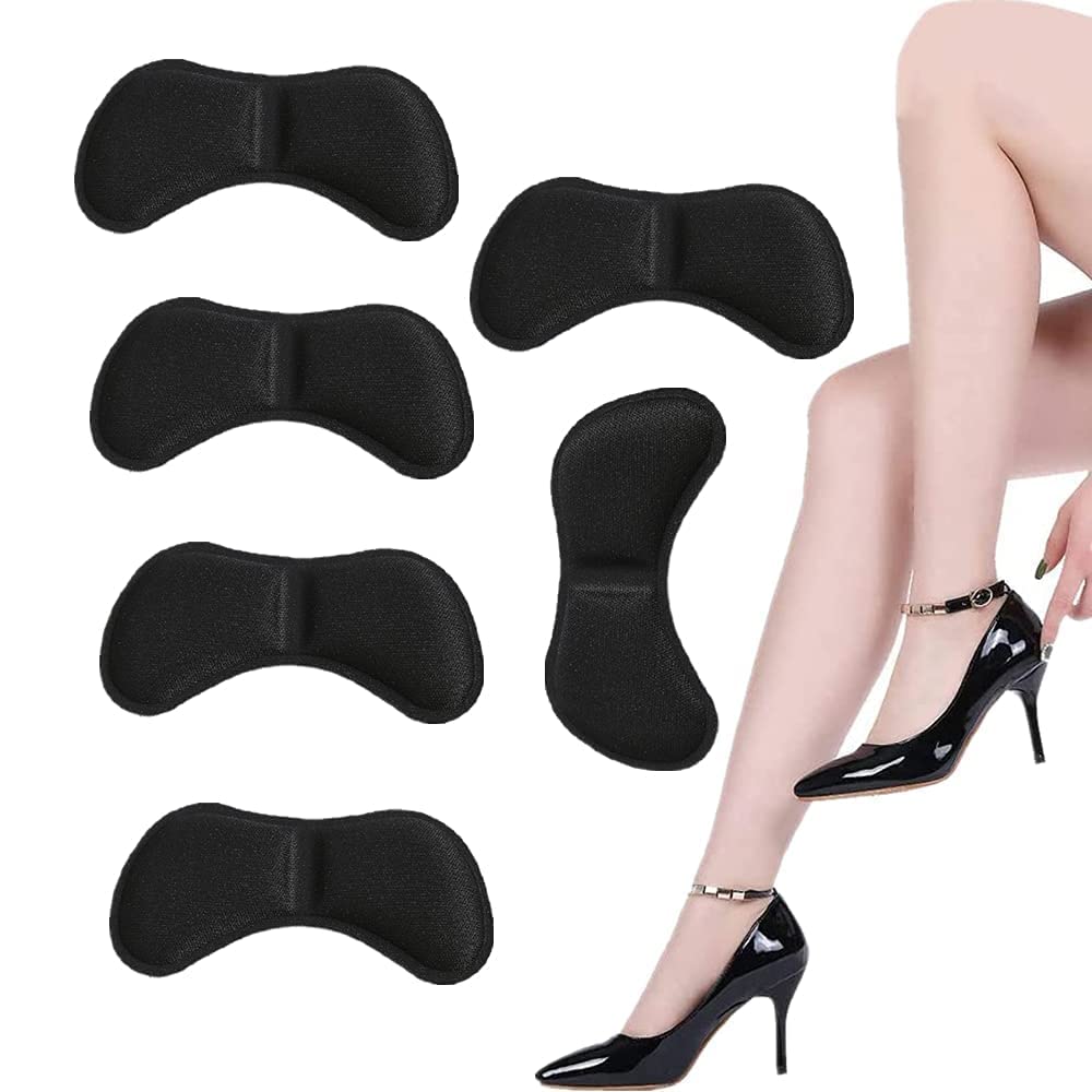 VENTWILLA Shoe Bite Protector for Women, Heel Grips Liner Cushions Inserts for Loose Shoes, Shoe Fillers for Women, Shoe Insoles for Men Fit and Comfort (1)