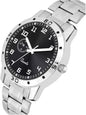 Metal Chain Analog Wrist Watch for Men & Woman (Dial-Black)