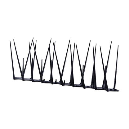 SpikeZone - Bird Spikes - Pigeon Control Spikes (Bird Spikes 5 Pcs, Transparent)