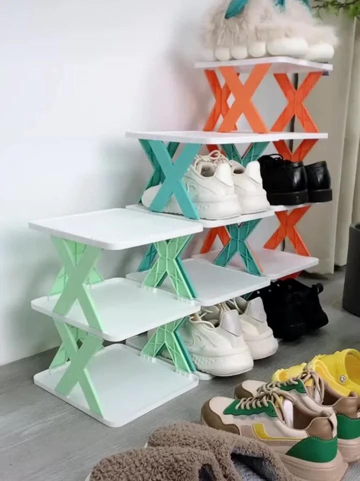 6 Tier Bookshelf Shoe Rack Space Saving DIY Free Standing Shoes Storage Organizer