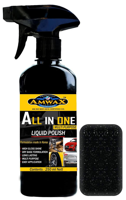 All In One Multipurpose Car and Bike Polish - Ultimate Shine and Protection (250ml)