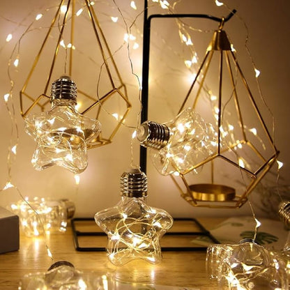 ROMJ Do It Yourself Aesthetic Tulip Cube Lamp – 20 LED Flowers for Desktop, Bedroom & Living Room Décor Best Birthday Gift