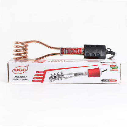 UGC Immersion Water Heater rod - 1500 Watt Shock Proof Electric 100% copper Easy to use 1 year Brand warranty