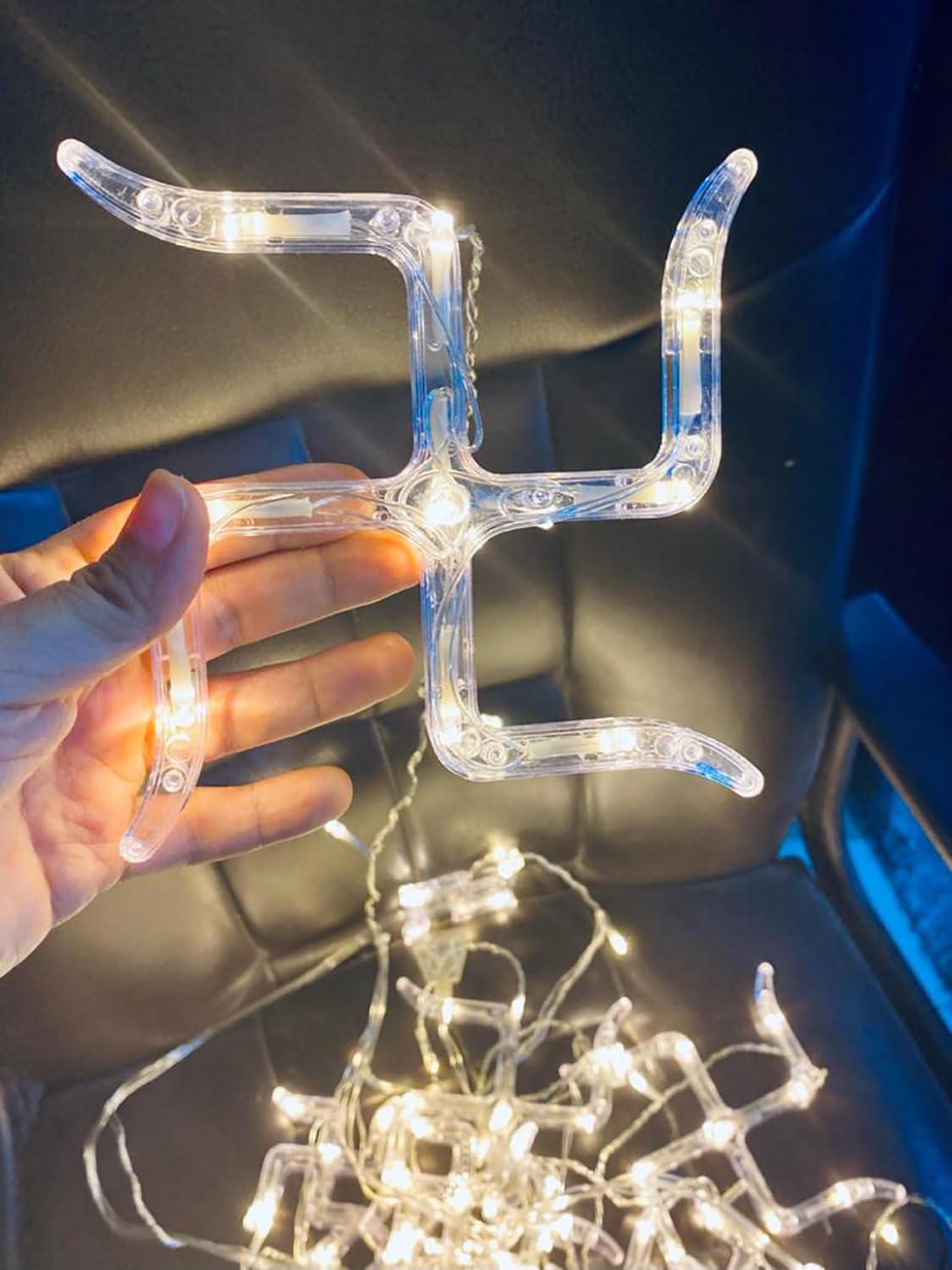 ROMJ Do It Yourself Aesthetic Tulip Cube Lamp – 20 LED Flowers for Desktop, Bedroom & Living Room Décor Best Birthday Gift