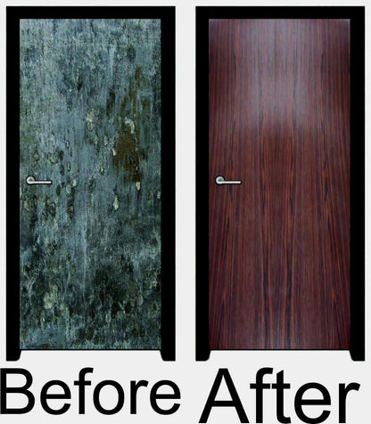 Wall Stickers Wallpaper for Furniture (45 x 200 cm) New Wood Texture Wardrobe, Almirah, Dining Table Top, Kitchen Cupboard Decal Self Adhesive Wallpaper- 9 Sqft.Approx