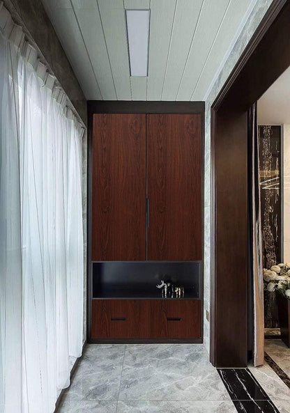 Wall Stickers Wallpaper for Furniture (45 x 200 cm) New Wood Texture Wardrobe, Almirah, Dining Table Top, Kitchen Cupboard Decal Self Adhesive Wallpaper- 9 Sqft.Approx