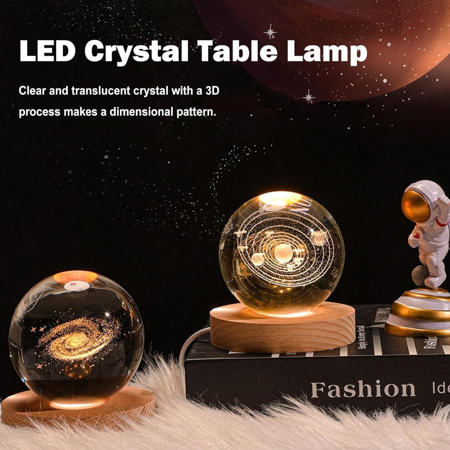 ROMJ Do It Yourself Aesthetic Tulip Cube Lamp – 20 LED Flowers for Desktop, Bedroom & Living Room Décor Best Birthday Gift