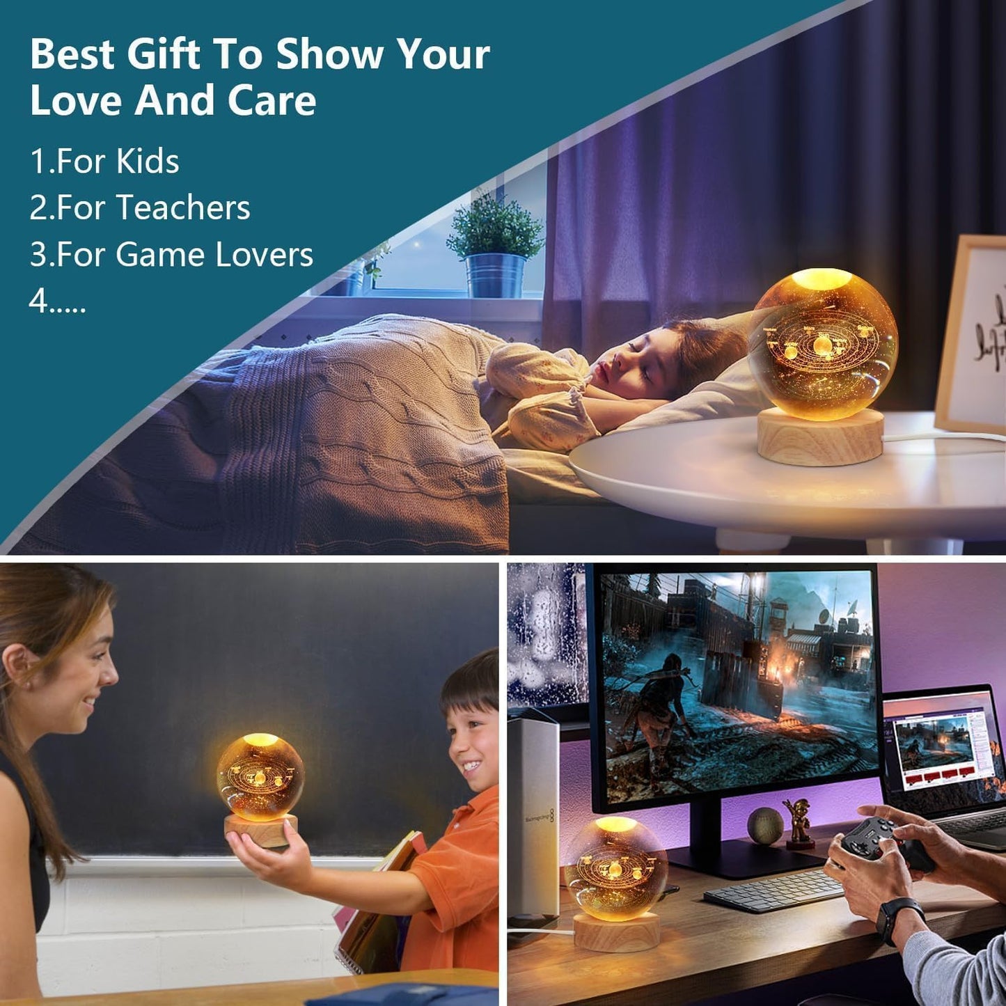 ROMJ Do It Yourself Aesthetic Tulip Cube Lamp – 20 LED Flowers for Desktop, Bedroom & Living Room Décor Best Birthday Gift