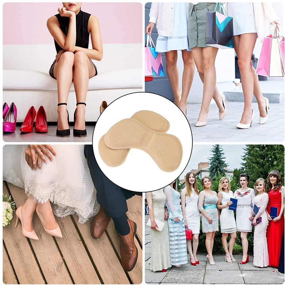 VENTWILLA Shoe Bite Protector for Women, Heel Grips Liner Cushions Inserts for Loose Shoes, Shoe Fillers for Women, Shoe Insoles for Men Fit and Comfort (1)