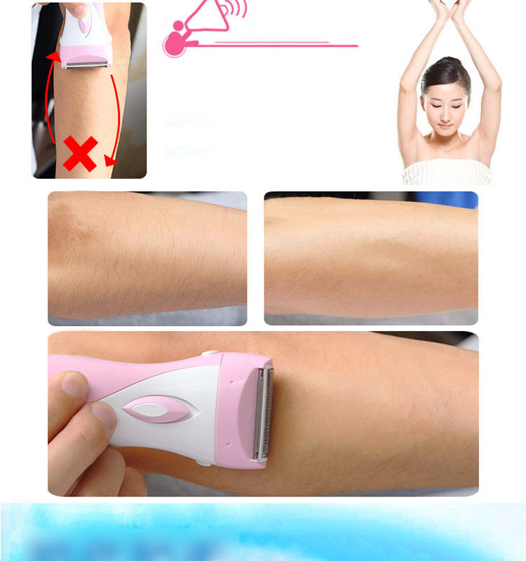 GlamTru™ 5-in-1 Wet & Dry Rechargeable Epilator for Women | Cordless Hair Removal Shaver & Precision Trimmer