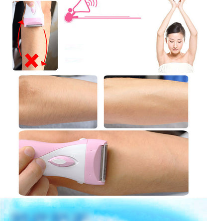 GlamTru™ 5-in-1 Wet & Dry Rechargeable Epilator for Women | Cordless Hair Removal Shaver & Precision Trimmer