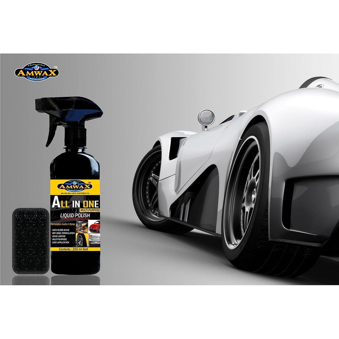 All In One Multipurpose Car and Bike Polish - Ultimate Shine and Protection (250ml)